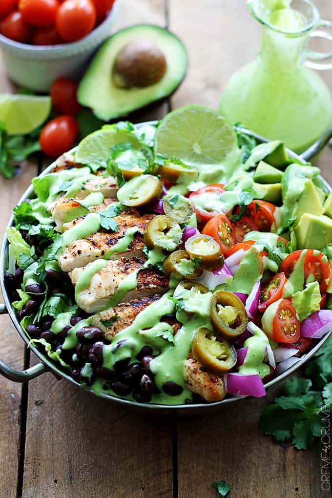 chicken taco salad