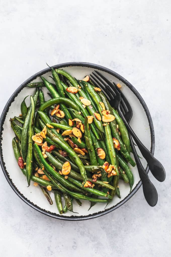 Haricots Verts Saut S L Ail Et Aux Amandes Following