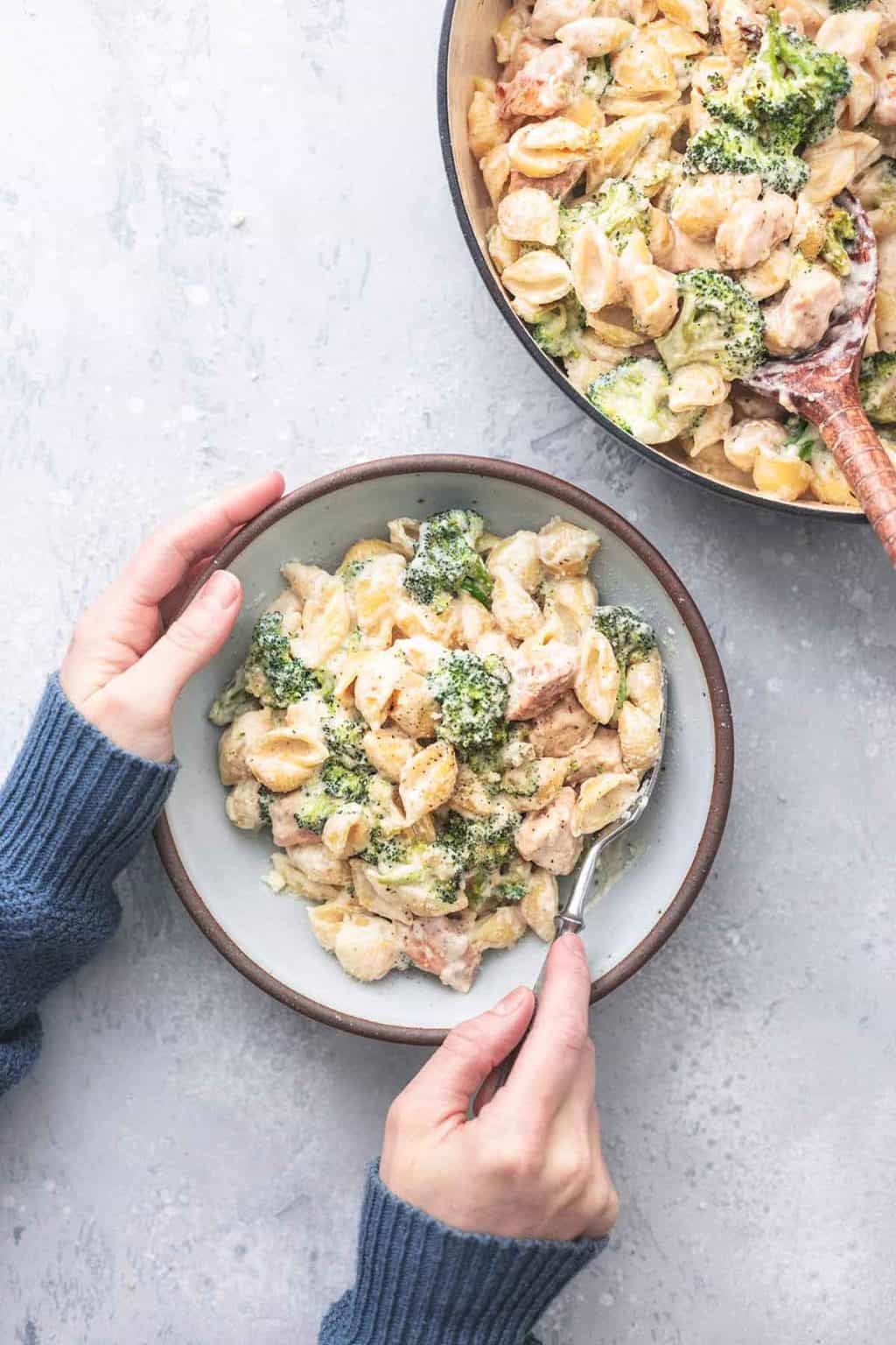 Chicken Alfredo With Broccoli Creme De La Crumb