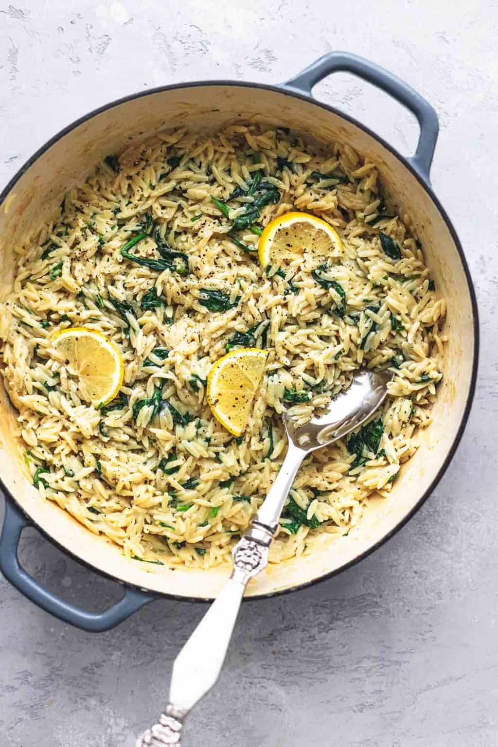 Slow Cooker Parmesan Herb Chicken Orzo Creme De La Crumb