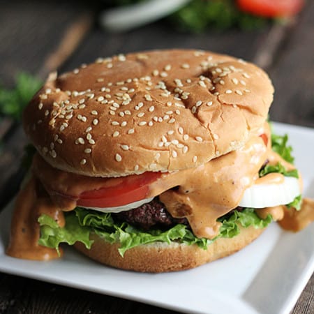 Chipotle Barbecue Burgers - Creme De La Crumb