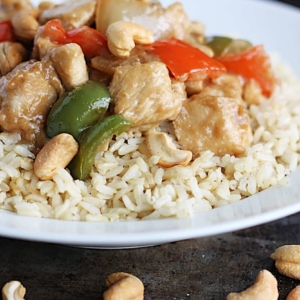 {15 Minute} Cashew Chicken - Creme De La Crumb