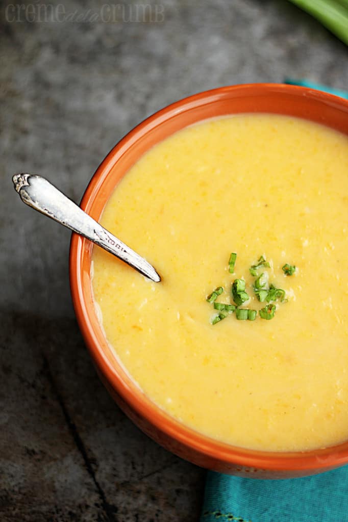 Easy Healthy Butternut Squash Soup - Creme De La Crumb