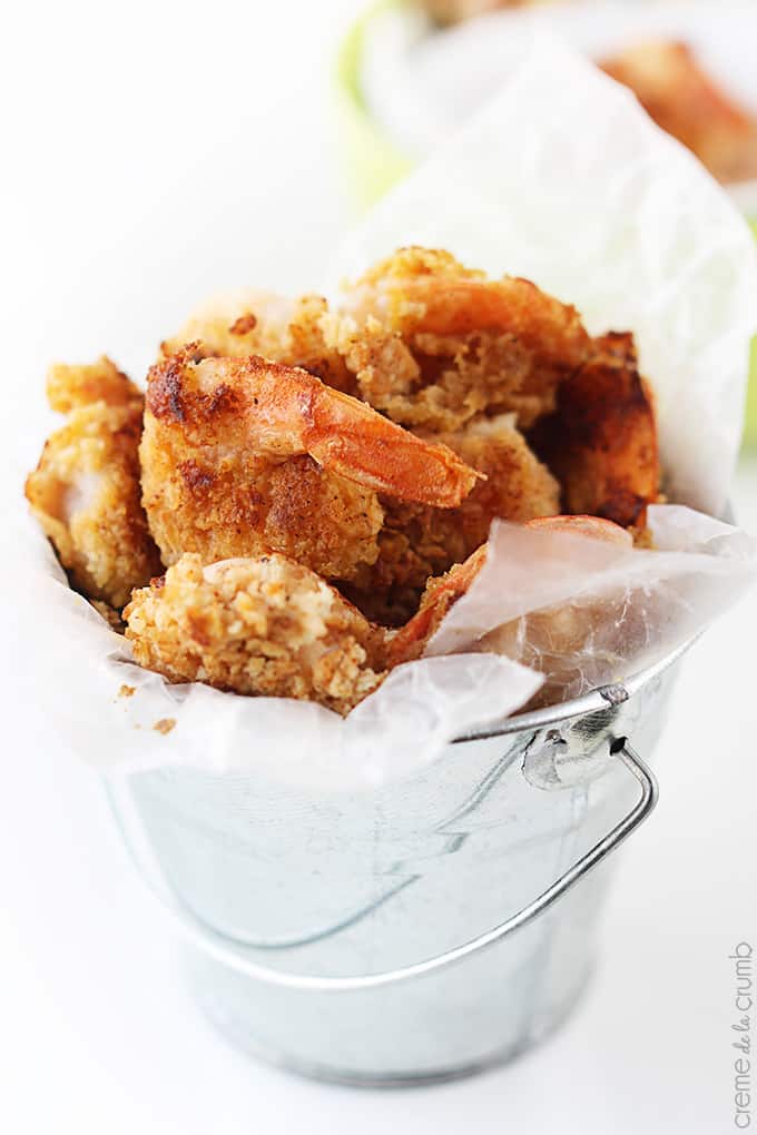 Pan Fried Creole Shrimp + Dipping Sauce | Creme De La Crumb