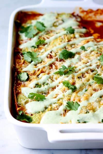 Sweet Pork Enchilada Stacks (aka Enchilada Casserole - Cafe Rio Style ...