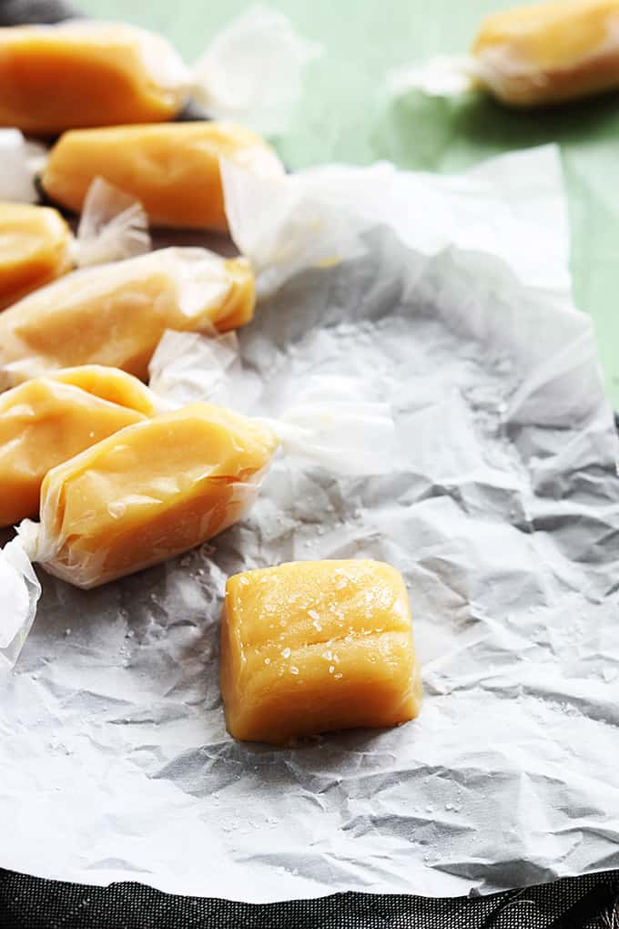 Soft and Chewy Foolproof Caramel Candy - Cloudy Kitchen