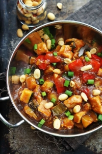 Slow Cooker Kung Pao Chicken - Creme De La Crumb