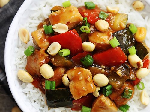 Slow Cooker Kung Pao Chicken Creme De La Crumb