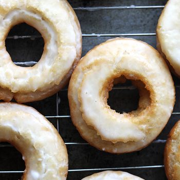 Old Fashioned Sour Cream Donuts - Creme De La Crumb