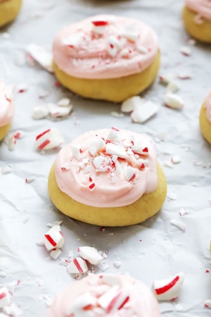 Peppermint Meltaway Cookies - Creme De La Crumb