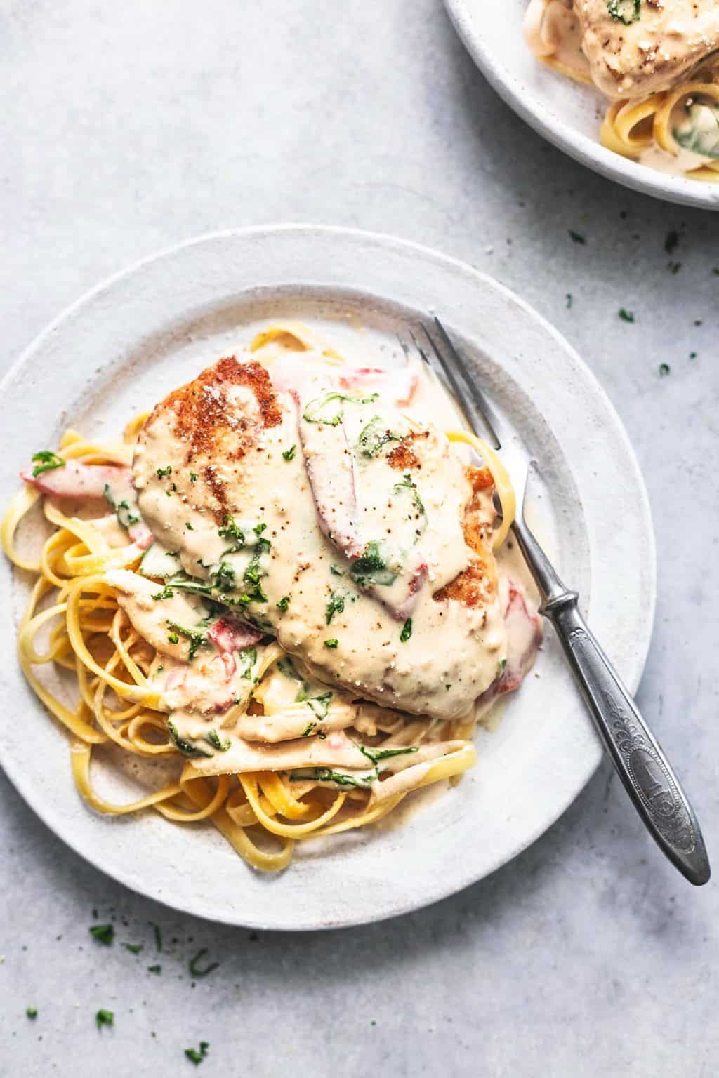 Tuscan Garlic Chicken - Creme De La Crumb