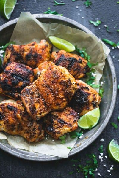 Grilled Jamaican Jerk Chicken | Creme De La Crumb