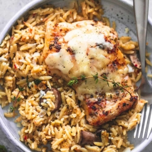 Slow Cooker Parmesan Herb Chicken & Orzo  Creme De La Crumb