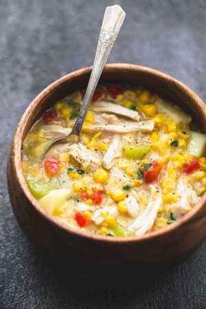 Leftover Turkey Corn Chowder - Creme De La Crumb