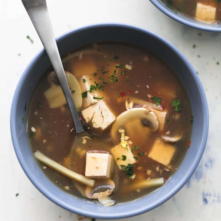 Hot & Sour Soup - Creme De La Crumb