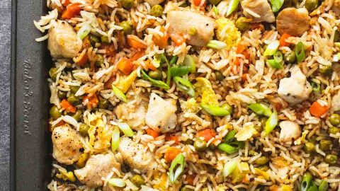 One-Pan Chicken Fried Rice Recipe - Cook With Campbells Canada