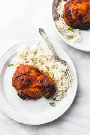 Oven Baked Tandoori Chicken | lecremedelacrumb.com