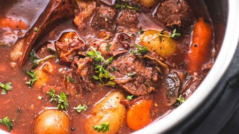 Beef burgundy instant discount pot