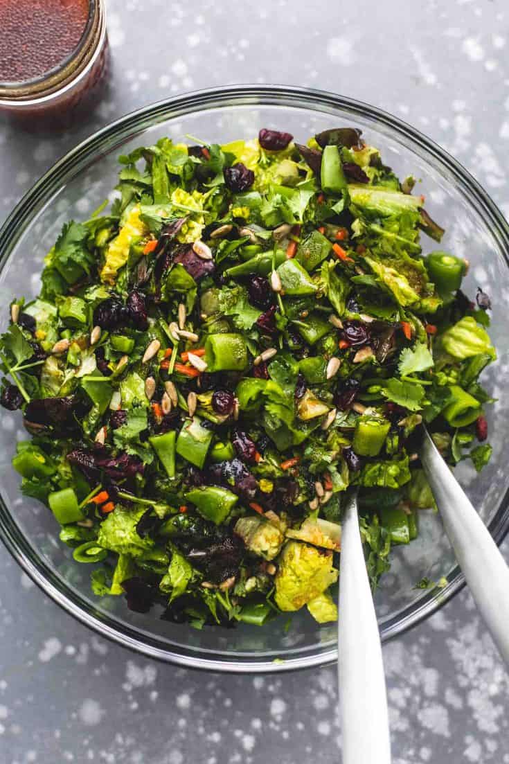 Chopped Asian Salad - Creme De La Crumb