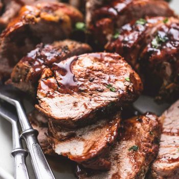 Instant Pot Balsamic Pork Tenderloin - Creme De La Crumb