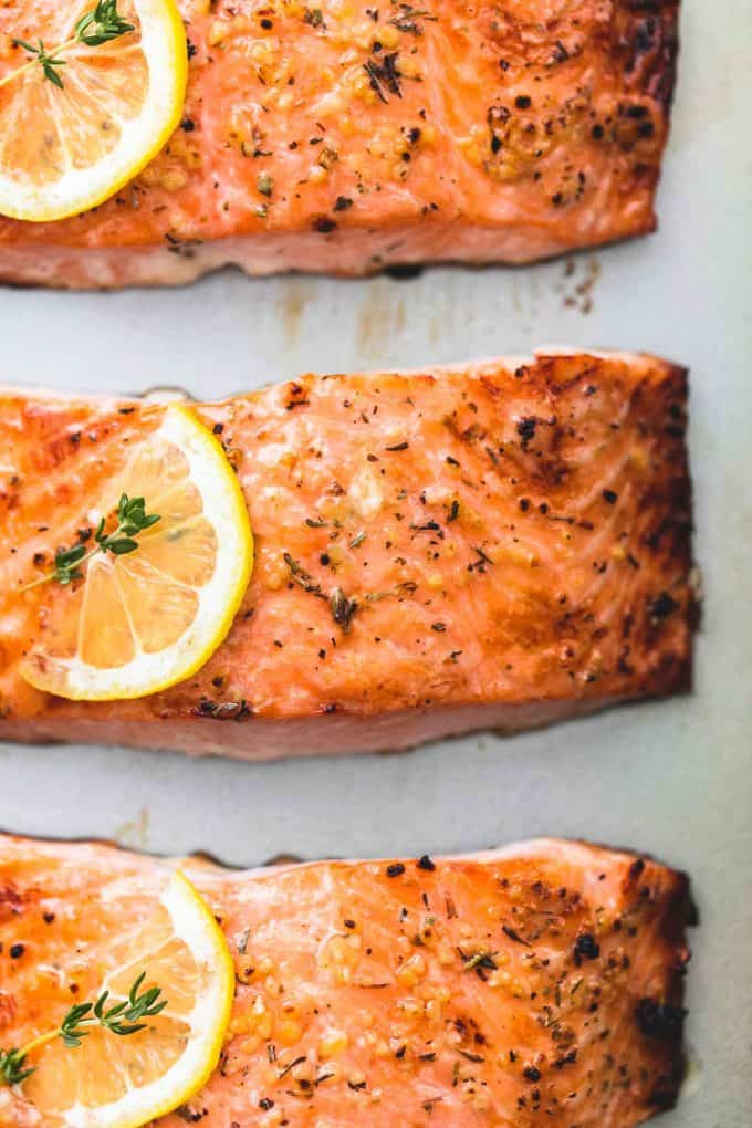 Oven Baked Salmon Recipe - Easy, Healthy w/ Lemon & Garlic