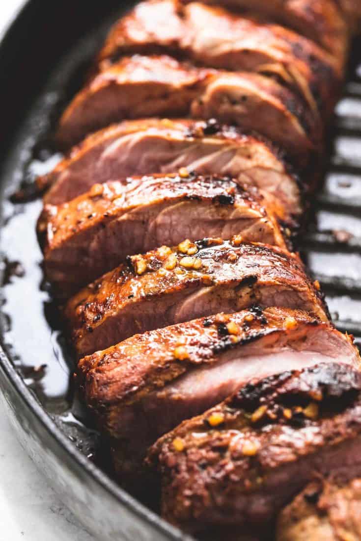 Best Ever Healthy Grilled Pork Tenderloin - Creme De La Crumb