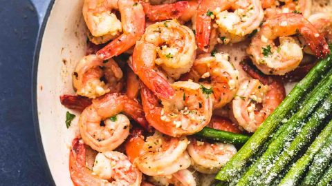 One Pan Shrimp and Asparagus