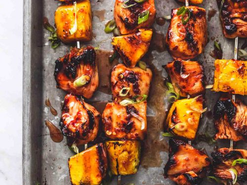 Sweet & Spicy Chicken Skewers ~Sweet & Savory