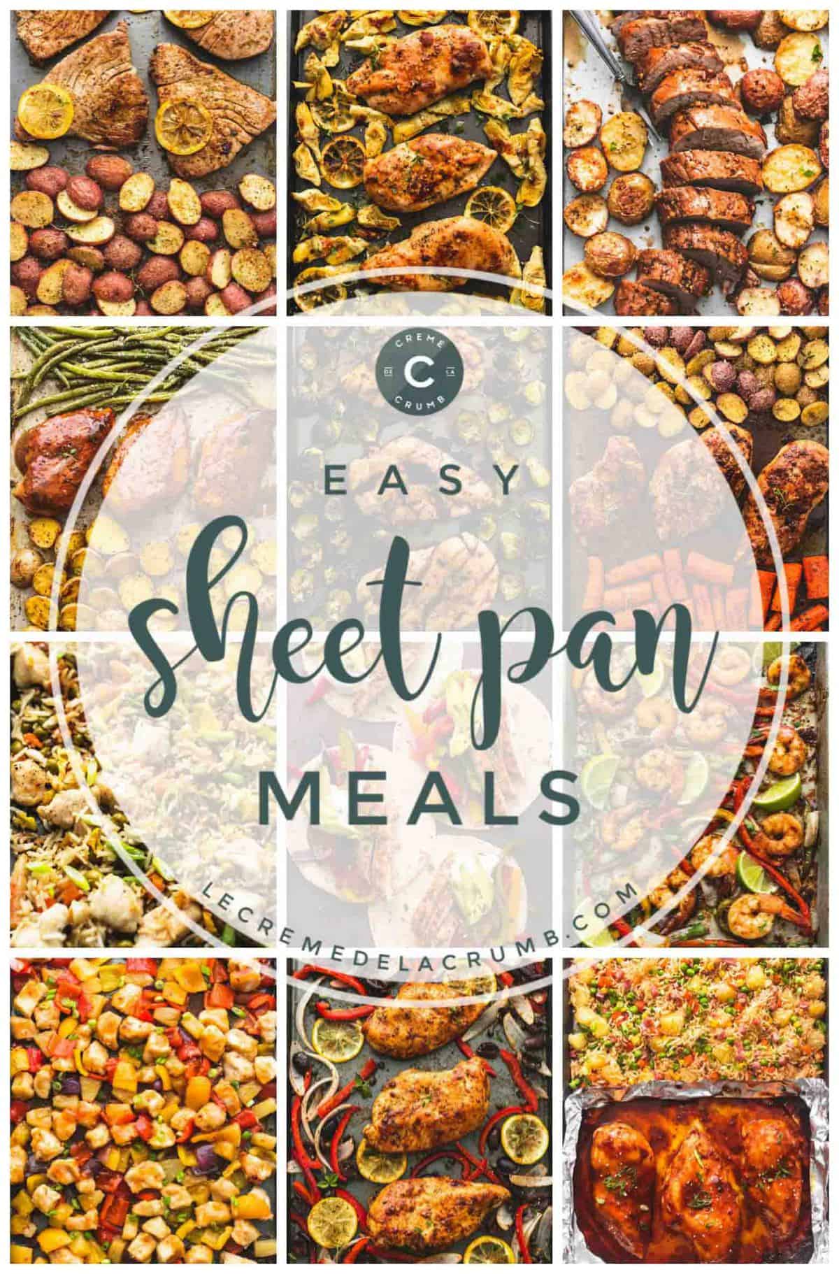 an image of the cover of the "Easy Sheet Pan Meals" cookbook.