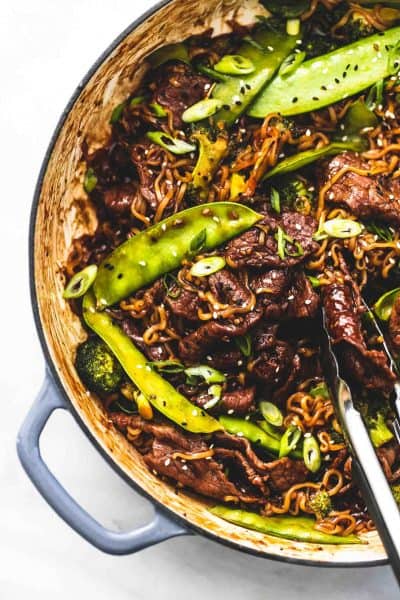 Teriyaki Beef Stir Fry - Creme De La Crumb