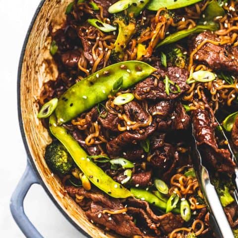 Teriyaki Beef Stir Fry - Creme De La Crumb