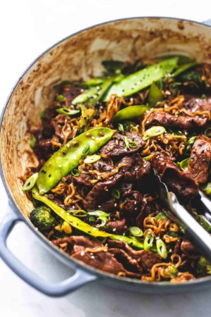 Teriyaki Beef Stir Fry - Creme De La Crumb