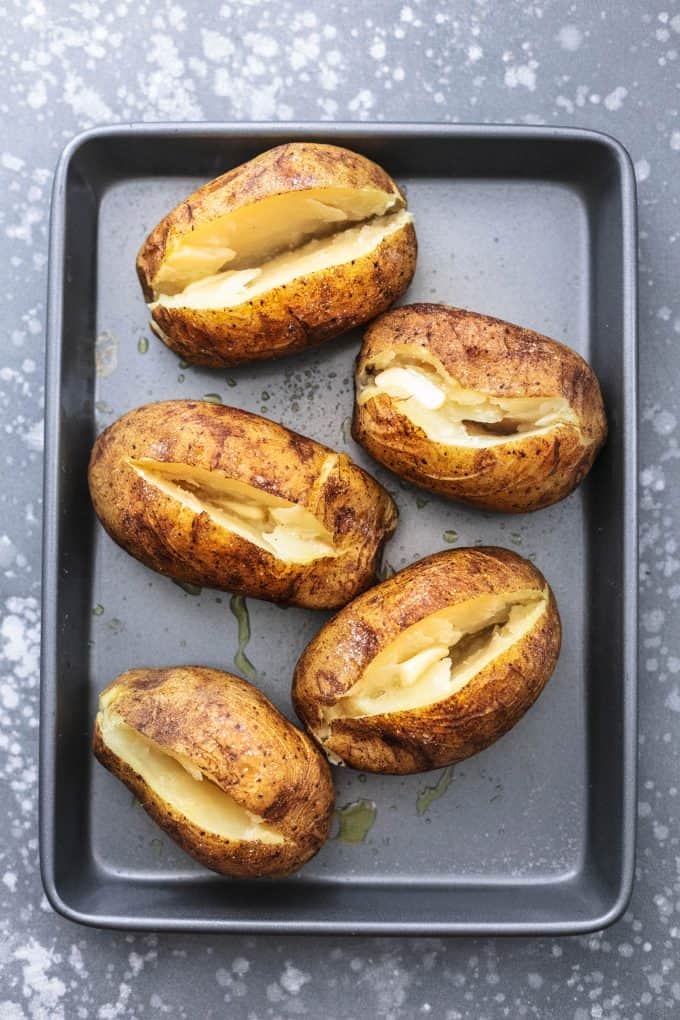 Instant Pot Baked Potatoes Recipe - Creme De La Crumb