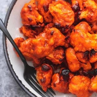 Easy Buffalo Cauliflower Wings - Creme De La Crumb