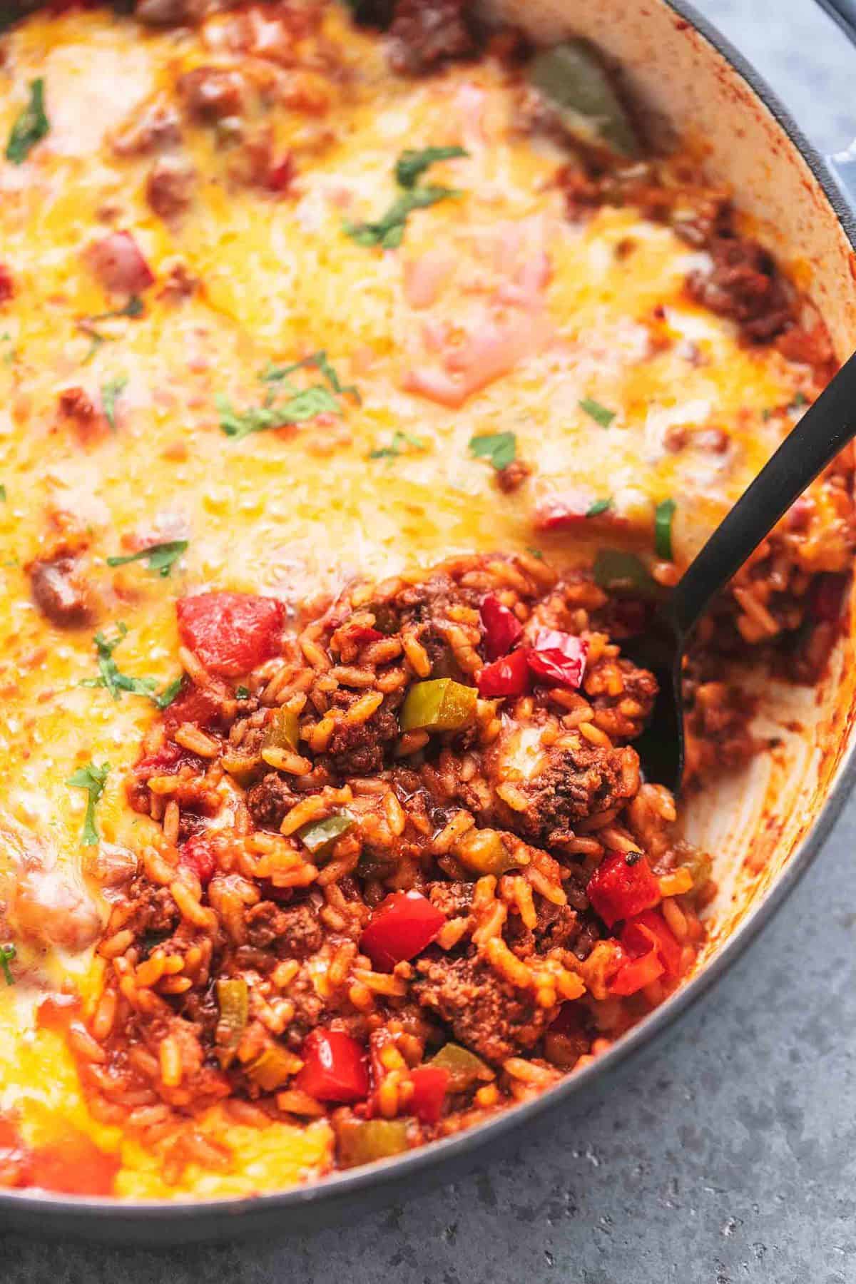 Stuffed Pepper Skillet - Creme De La Crumb