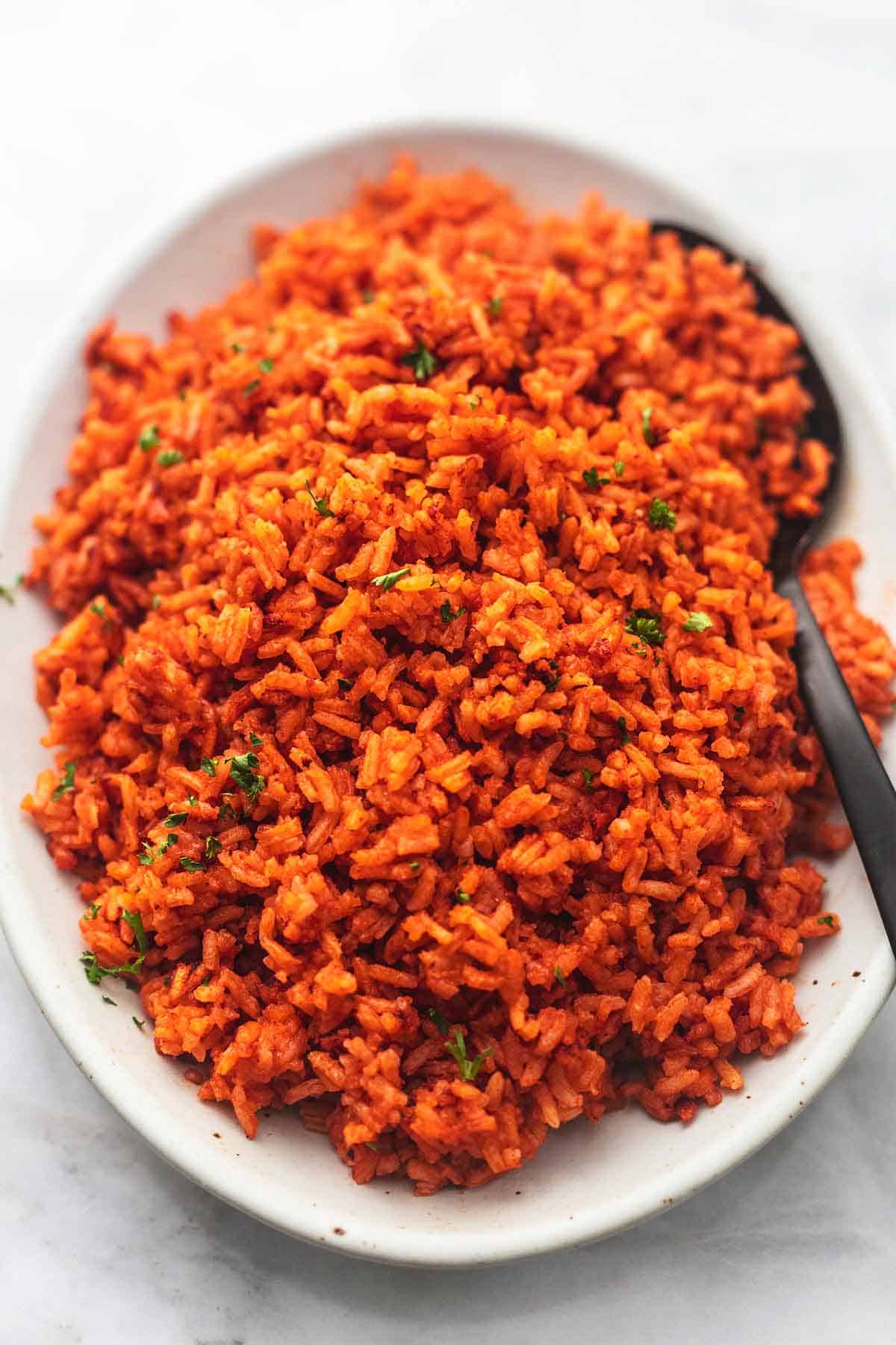 Super Easy Mexican Rice (Spanish Rice) | Creme De La Crumb