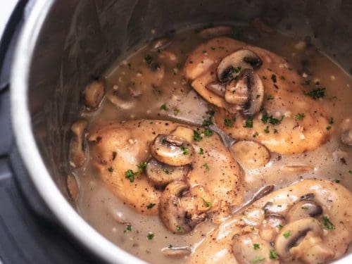 Creamy chicken marsala instant pot sale