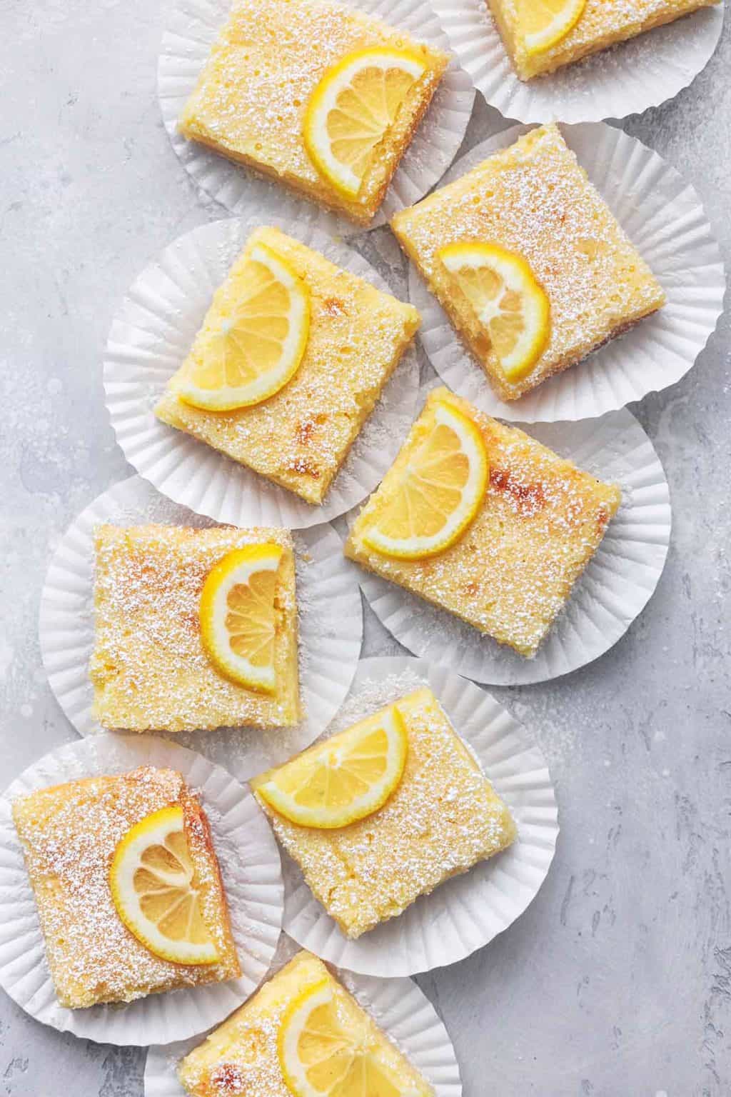 Cream Cheese Lemon Bars Creme De La Crumb