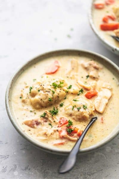 Instant Pot Chicken and Dumplings - Creme De La Crumb