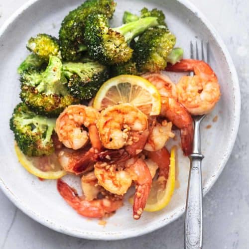 Sheet Pan Greek Shrimp and Broccoli - The Whole Cook