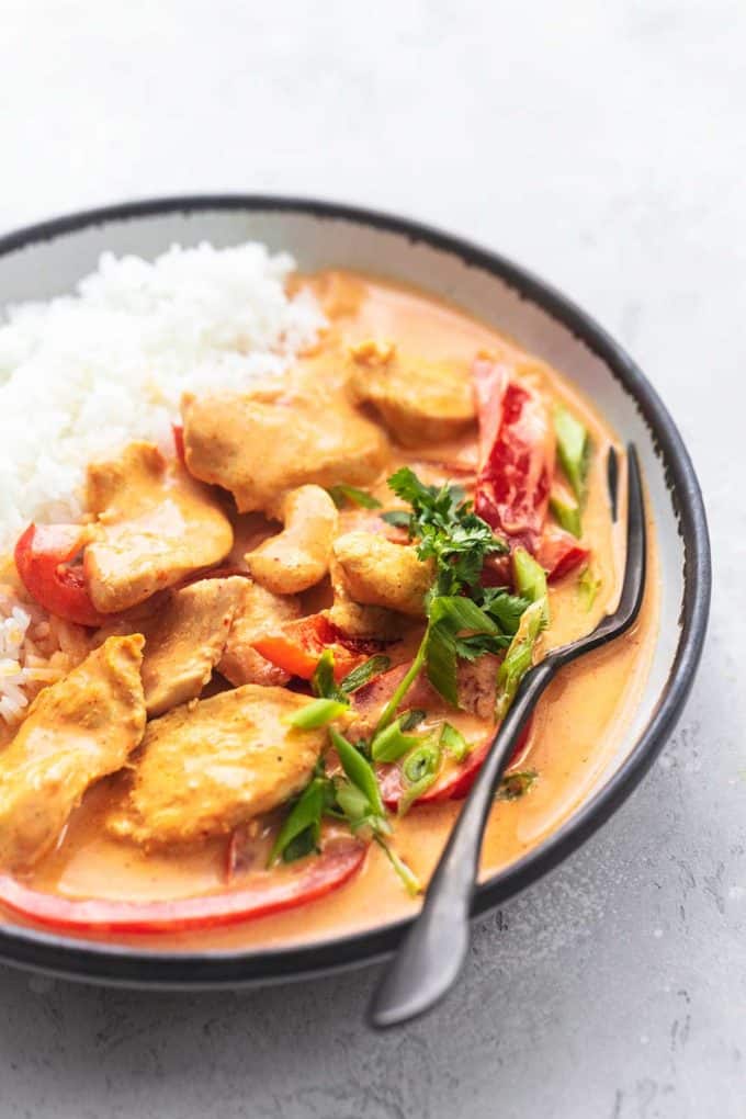 Thai Chicken Curry With Coconut Milk Creme De La Crumb