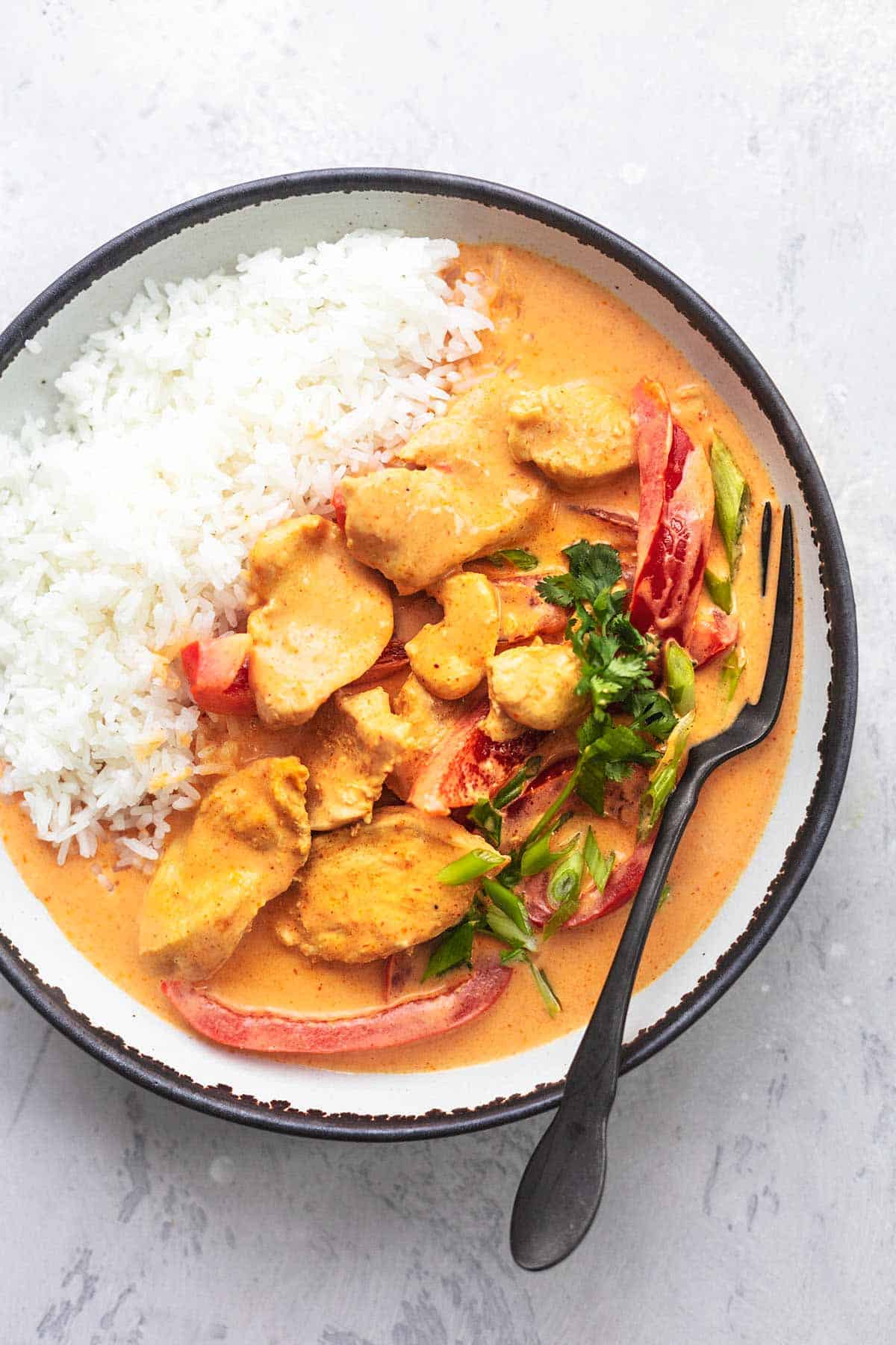Thai Chicken Curry with Coconut Milk | Creme De La Crumb