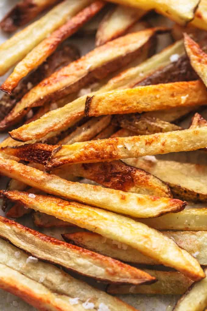 Crispy Oven French Fry Recipe - Creme De La Crumb