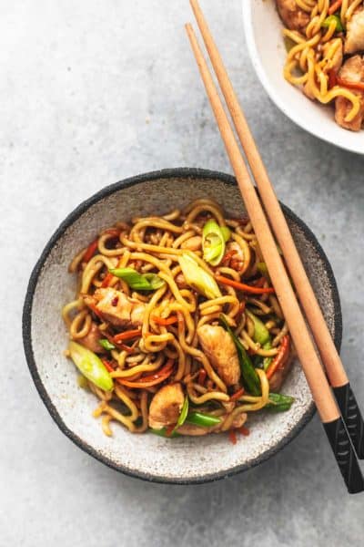 Chicken Chow Mein - Creme De La Crumb