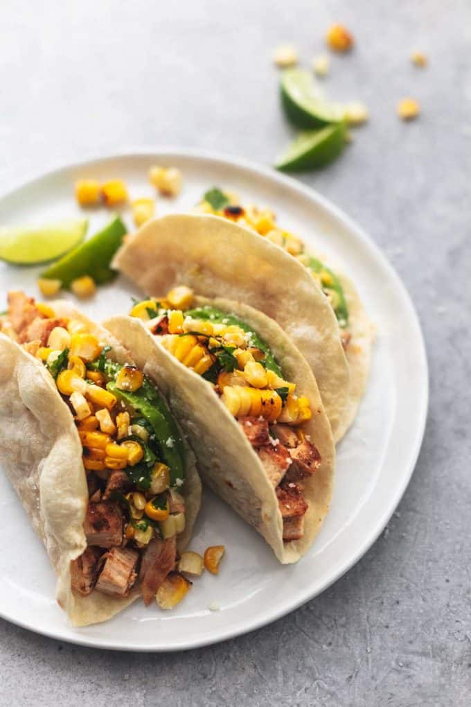 Chicken Tacos - Creme De La Crumb