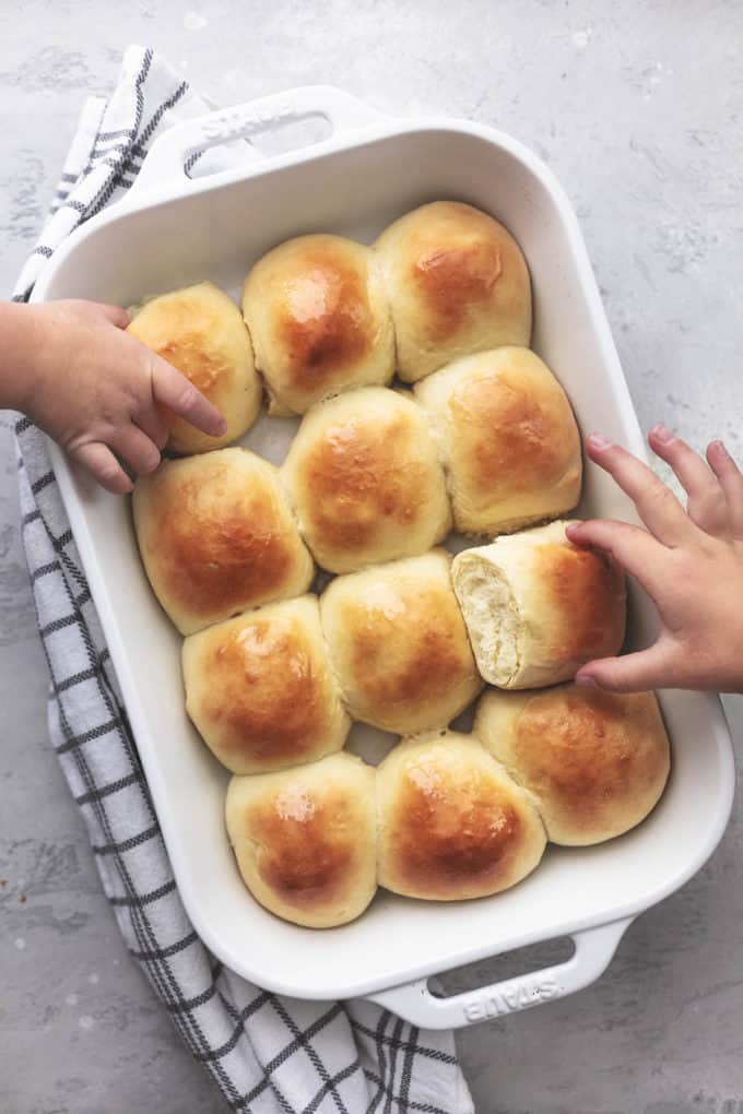 1 Hour Buttermilk Dinner Rolls Creme De La Crumb