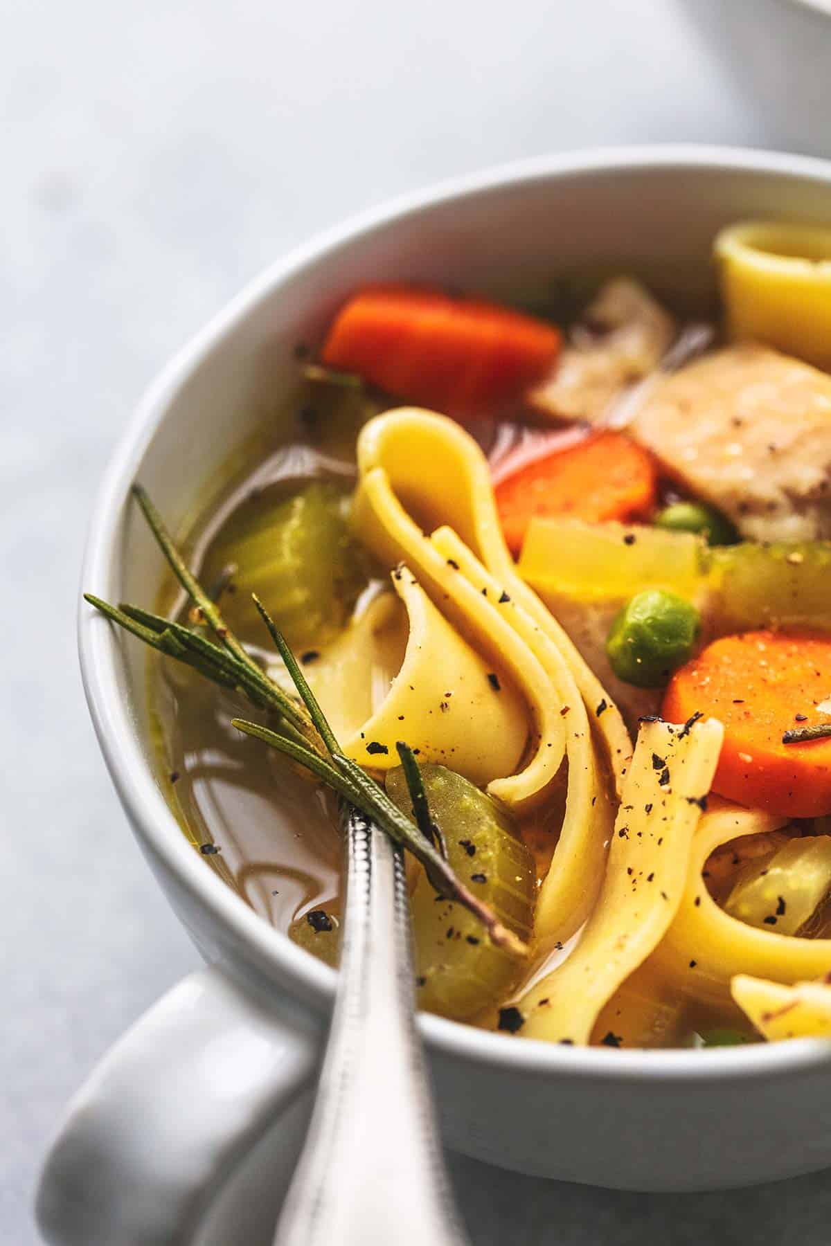 BEST Homemade Chicken Noodle Soup –
