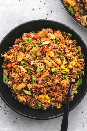 20-Minute Pork Fried Rice Recipe - Creme De La Crumb