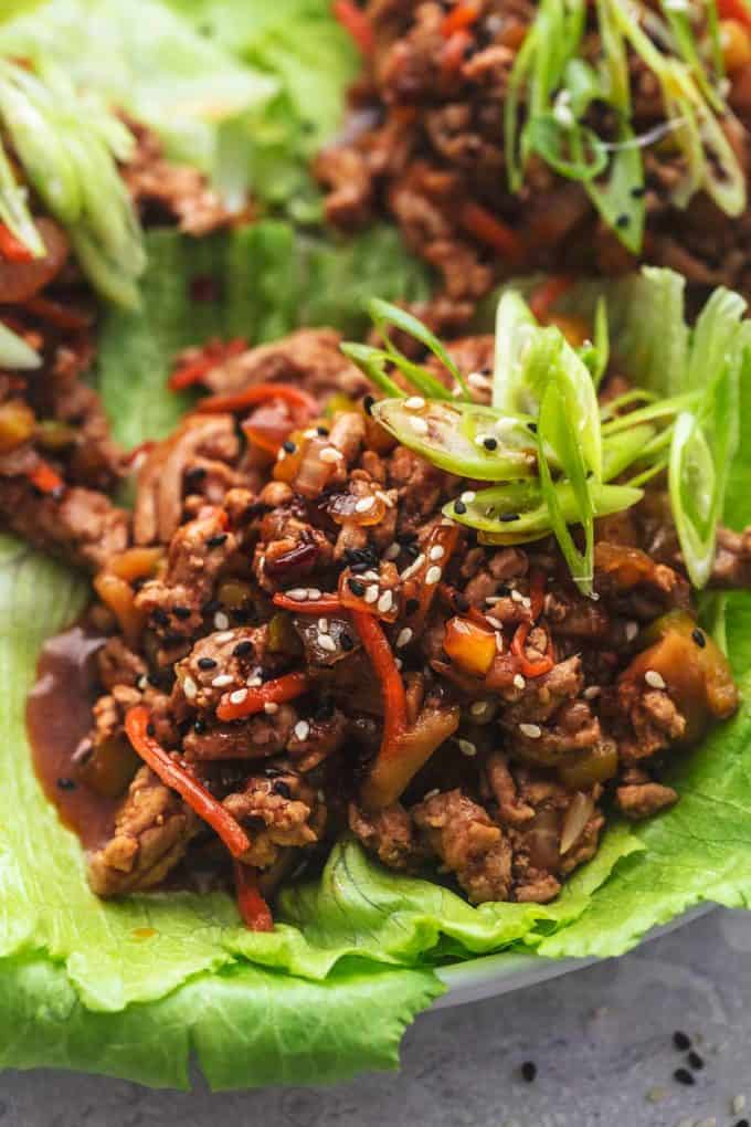 Pork Lettuce Wraps Creme De La Crumb