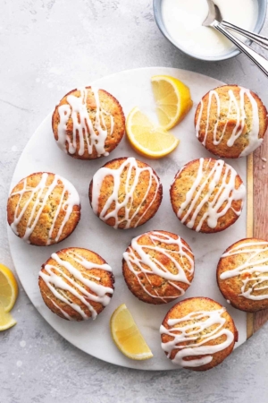 Lemon Poppy Seed Muffins - Creme De La Crumb